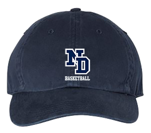 ND Basketball Twill Baseball Hat